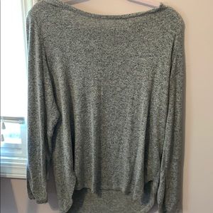 Gray old navy sweater